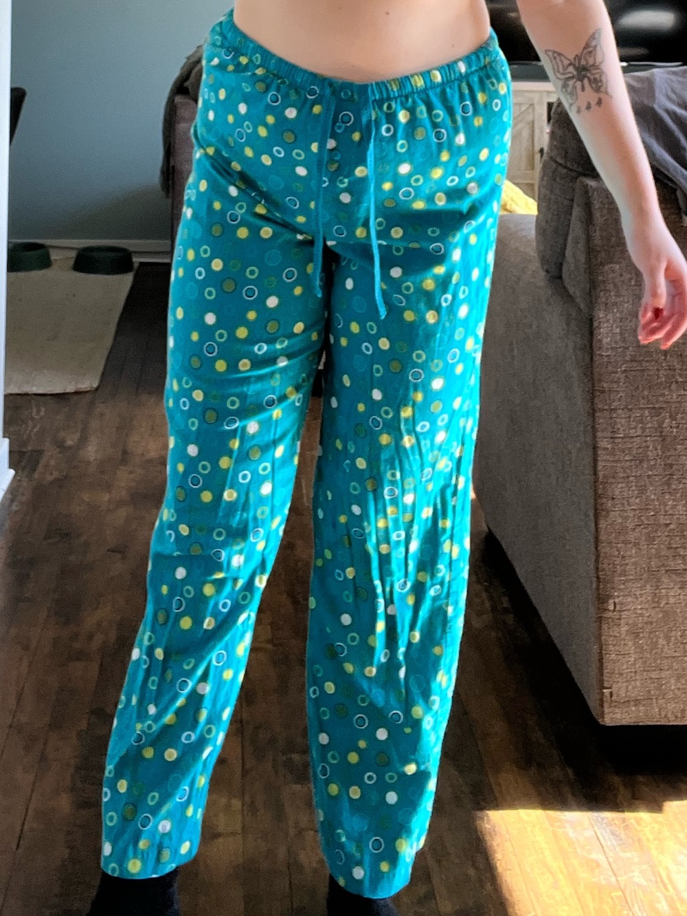 Polka dot pj pants